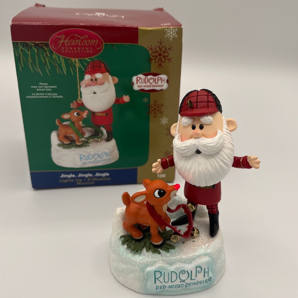Carlton Cards Jingle, Jingle, Jingle Rudolph the Red-Nosed Reindeer Ornament